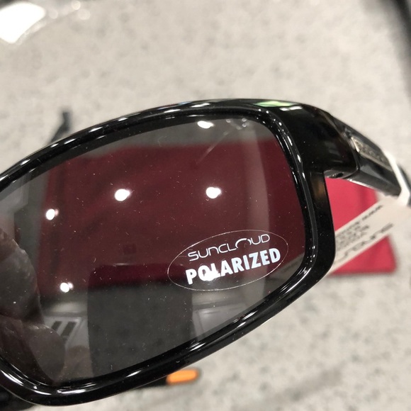 Suncloud Voucher Black Polarized Sunglasses